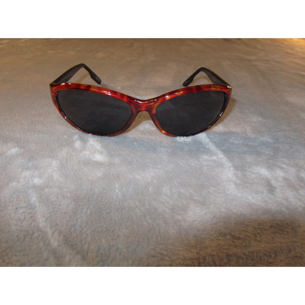 Foster Grant Midnight Sunglasses Womens Tortoiseshell Cat Eye Brown Black Frame